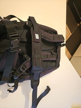 Black Topo Design Rover Pack Tech Backpack with Padded Straps